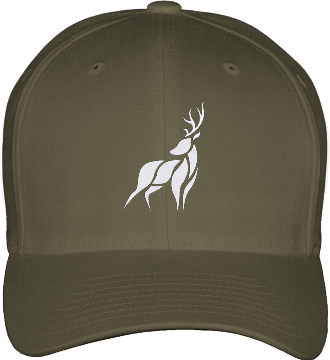Deer Fitted Baseball Cap