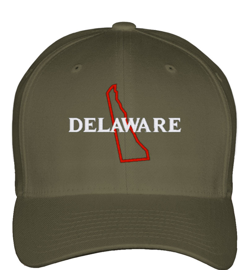 Delaware Fitted Baseball Cap