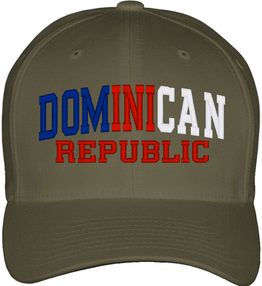 Dominican Republic Fitted Baseball Cap