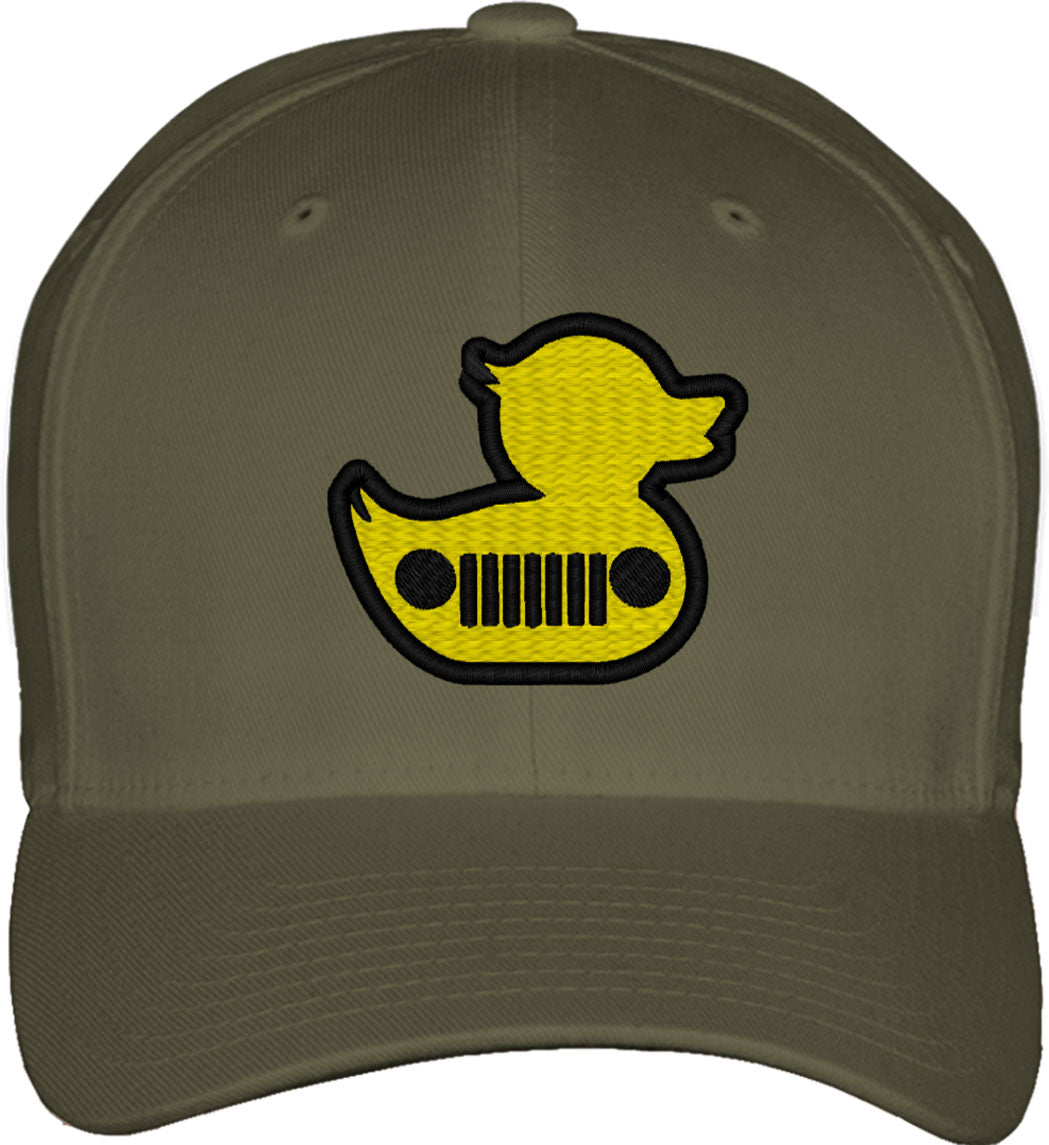 Duck Duck Jeep Fitted Baseball Cap