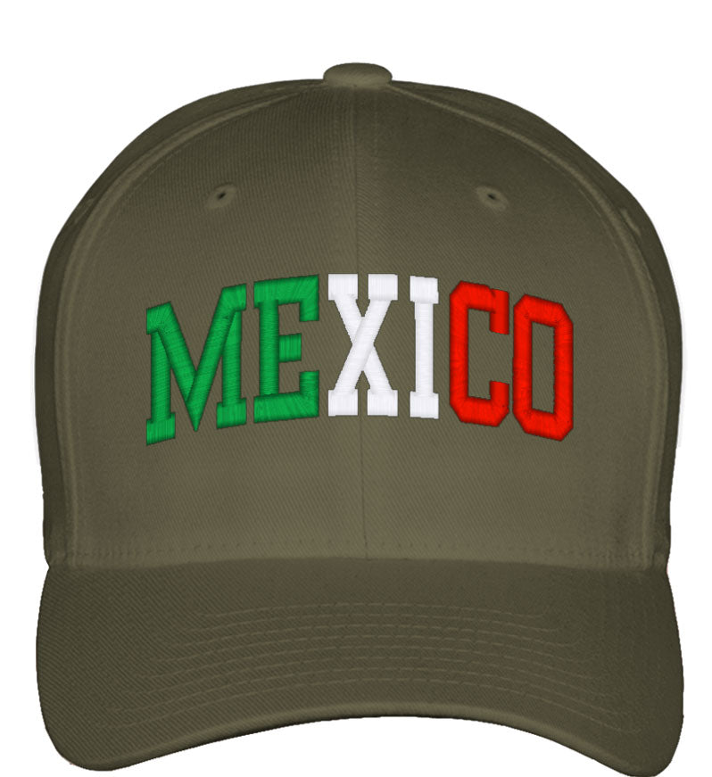 Mexico Fitted Baseball Cap