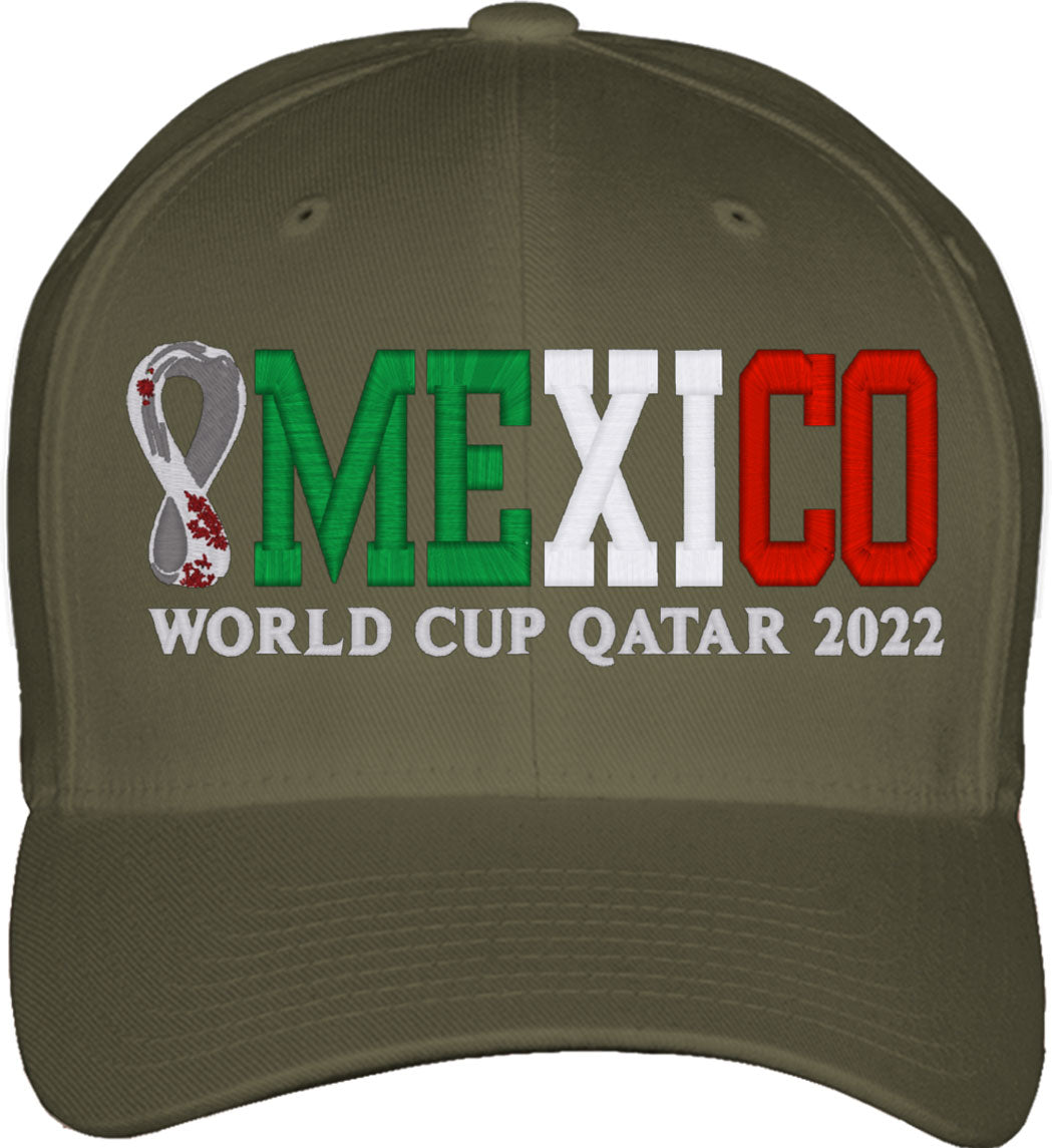 World Cup Mexico Fitted Baseball Cap