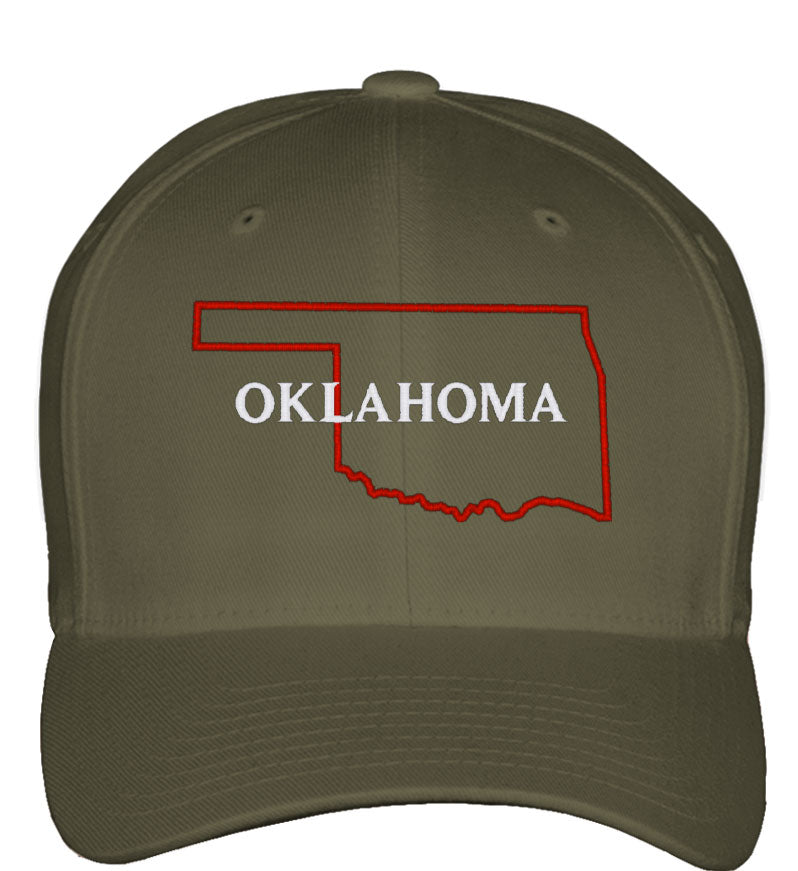 Oklahoma Fitted Baseball Cap
