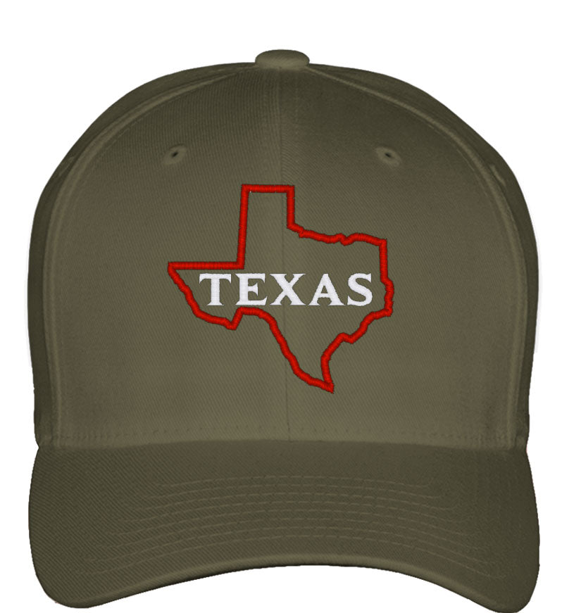 Texas Fitted Baseball Cap