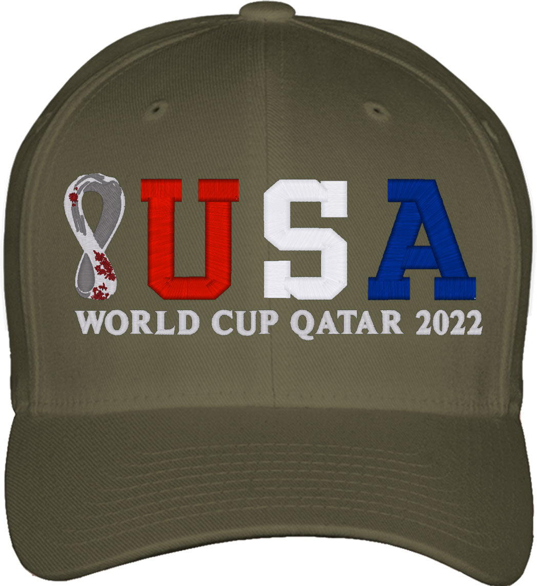 World Cup USA Fitted Baseball Cap