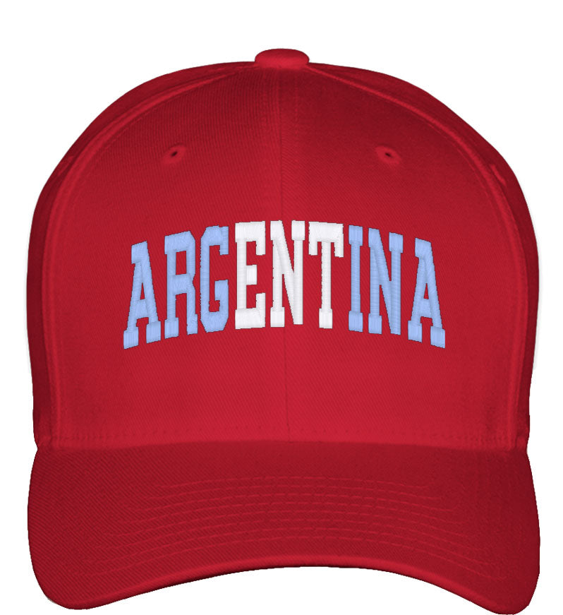 Argentina Fitted Baseball Cap