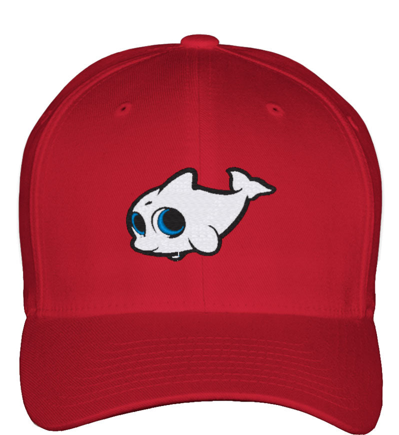 Baby Dolphin Fitted Baseball Cap