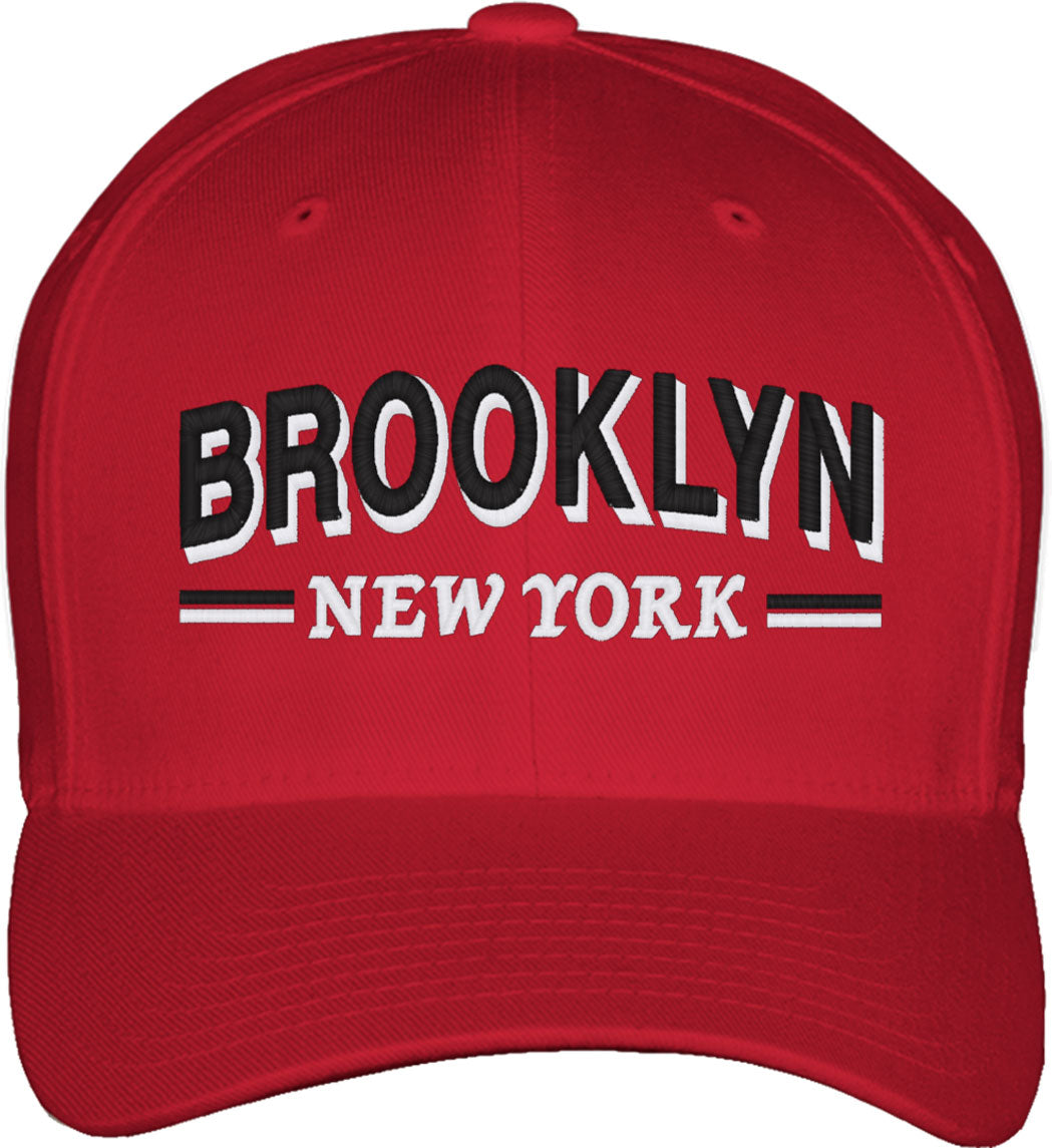 Brooklyn New York Fitted Baseball Cap