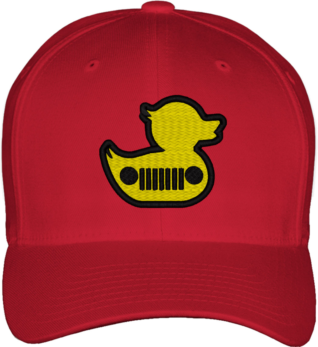 Duck Duck Jeep Fitted Baseball Cap