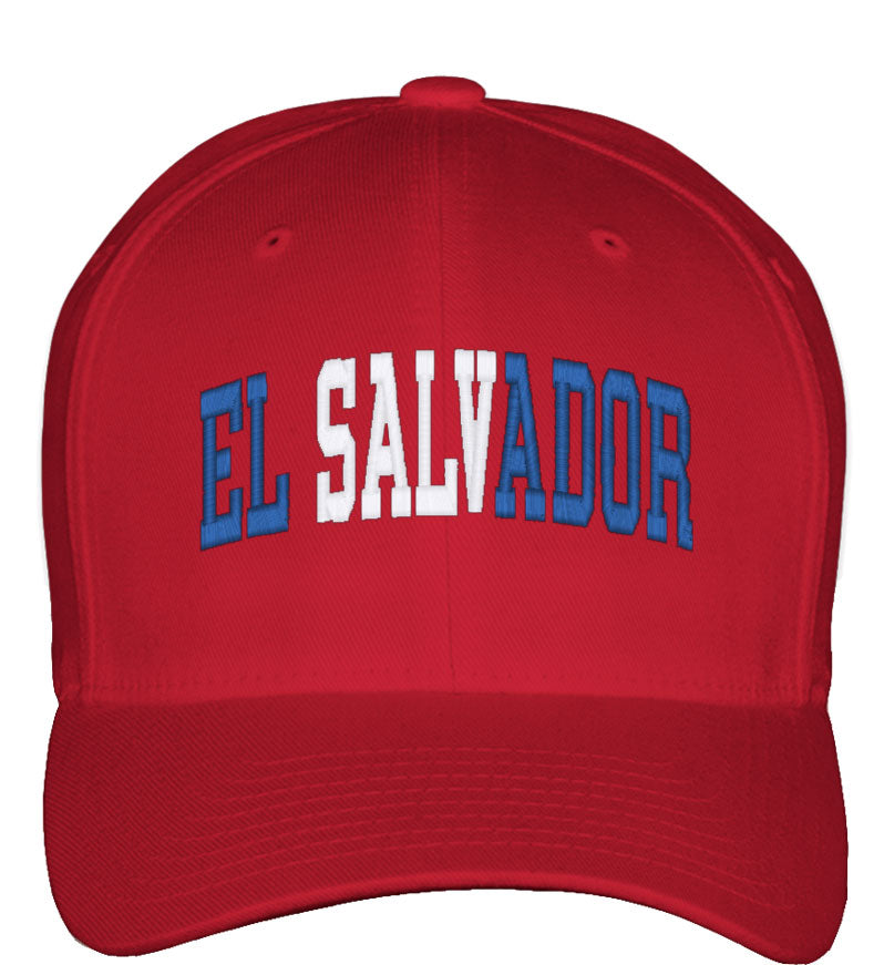 El Salvador Fitted Baseball Cap