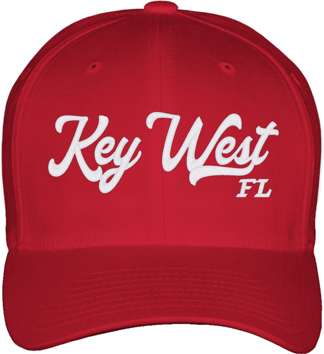 Key West Florida Fitted Baseball Cap