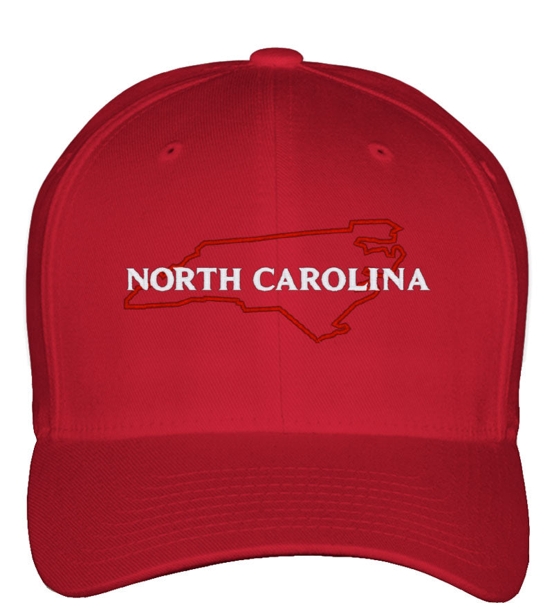 North Carolina Fitted Baseball Cap