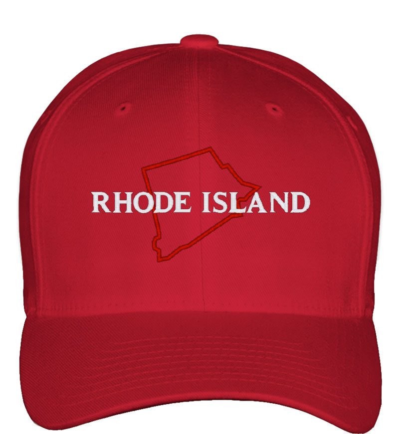 Rhode Island Fitted Baseball Cap