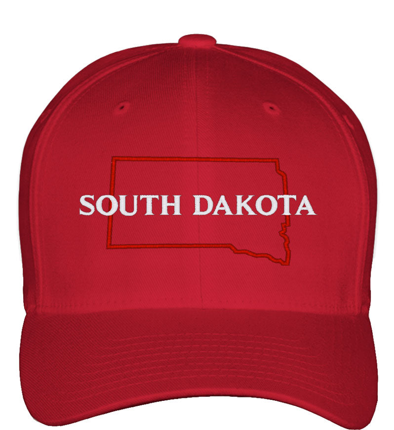 South Dakota Fitted Baseball Cap