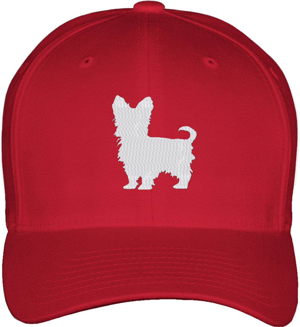 Yorkshire Terrier Dog Fitted Baseball Cap