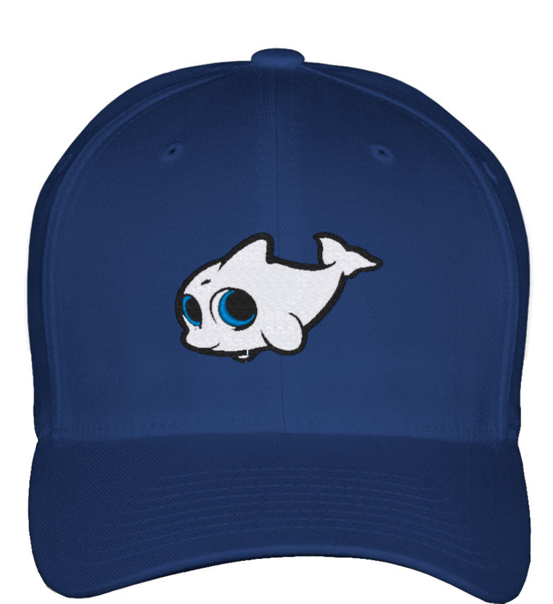 Baby Dolphin Fitted Baseball Cap