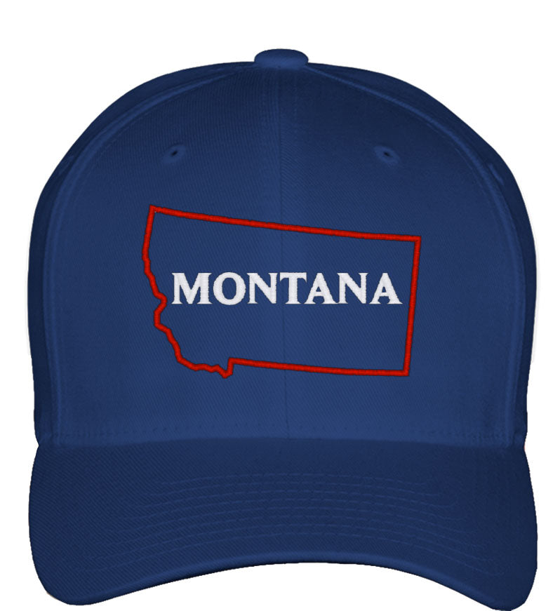 Montana Fitted Baseball Cap