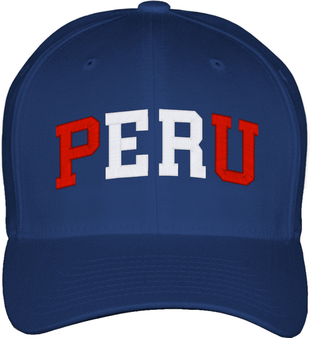 Peru Fitted Baseball Cap