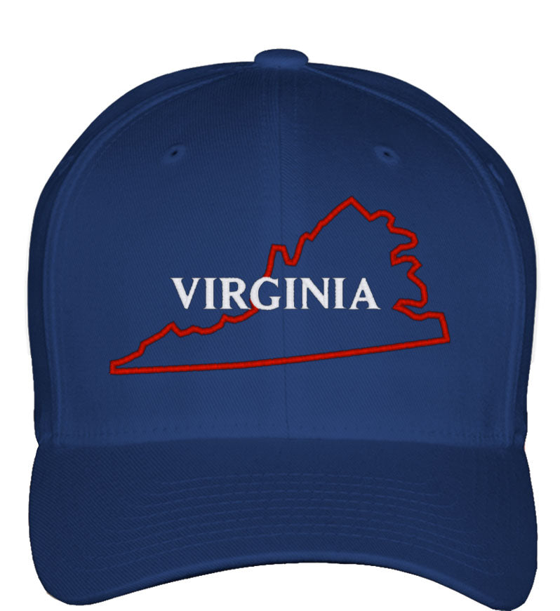 Virginia Fitted Baseball Cap