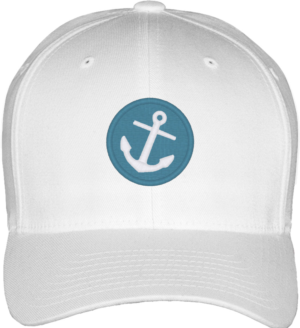Anchor Fitted Baseball Cap