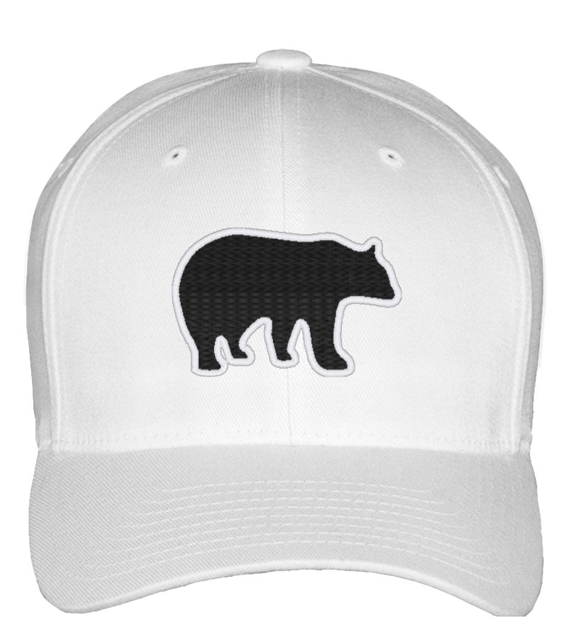 Bear Fitted Baseball Cap