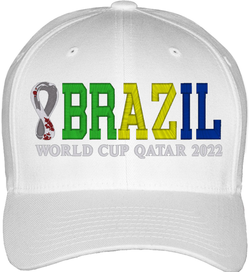 World Cup Brazil Fitted Baseball Cap