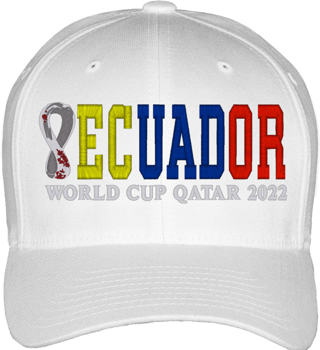World Cup Ecuador Fitted Baseball Cap
