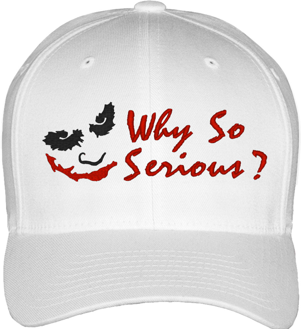 Joker Why So Serious? Fitted Baseball Cap