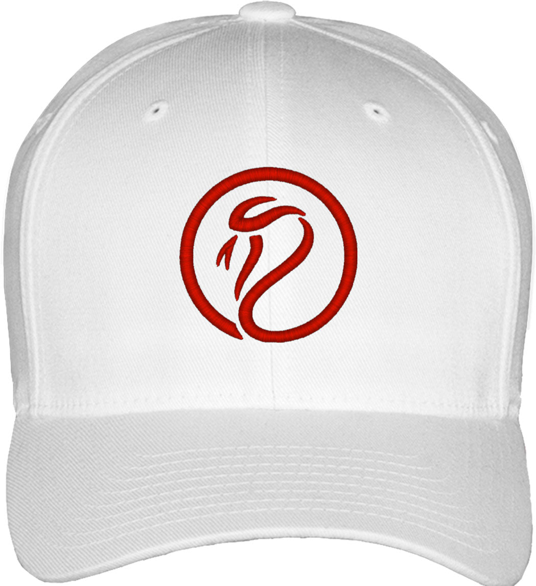 King Cobra Snake Fitted Baseball Cap