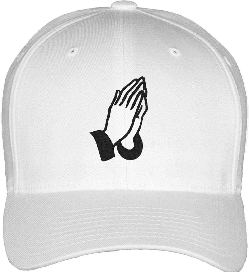 Praying Hands Fitted Baseball Cap
