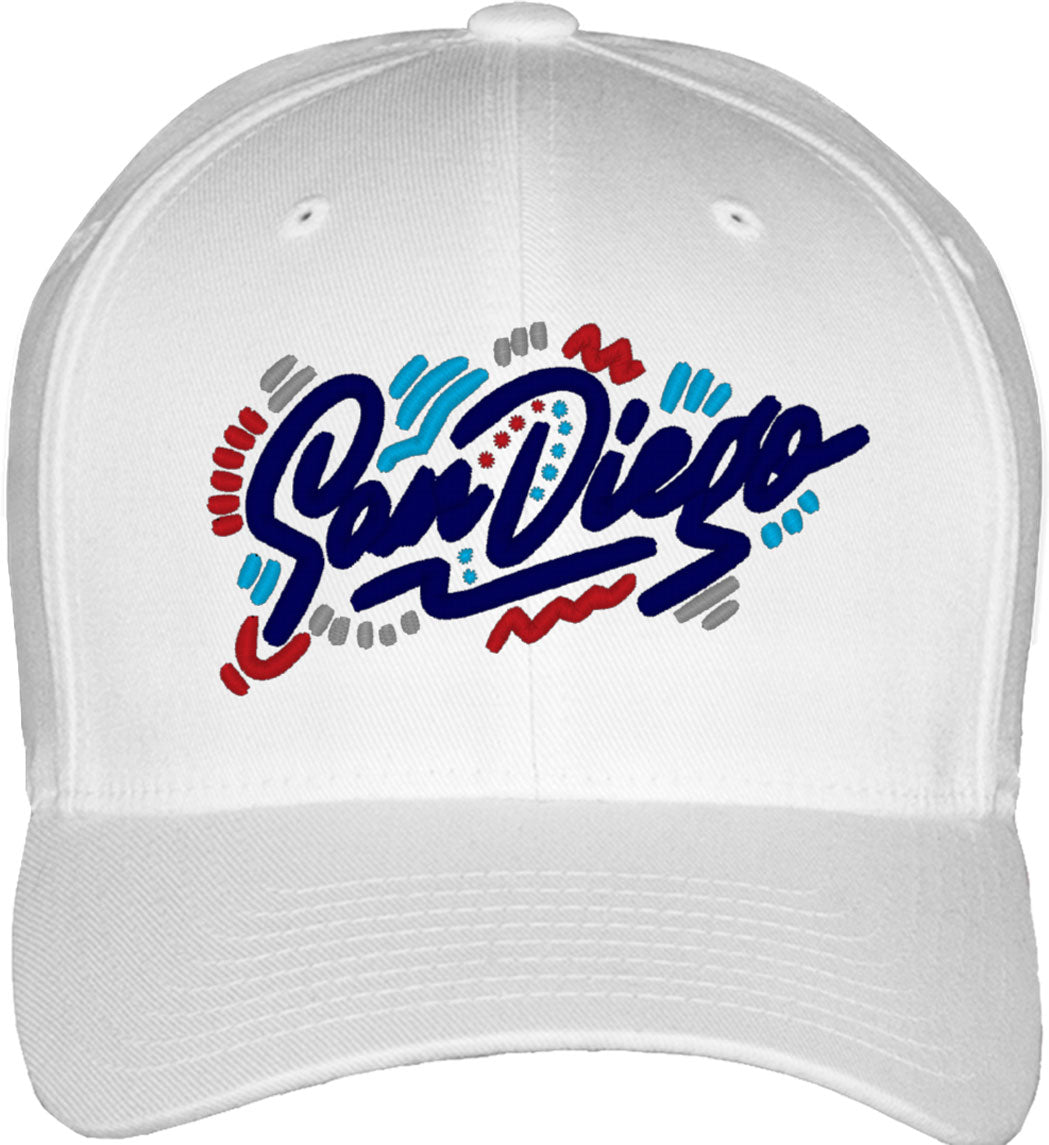 San Diego Fitted Baseball Cap