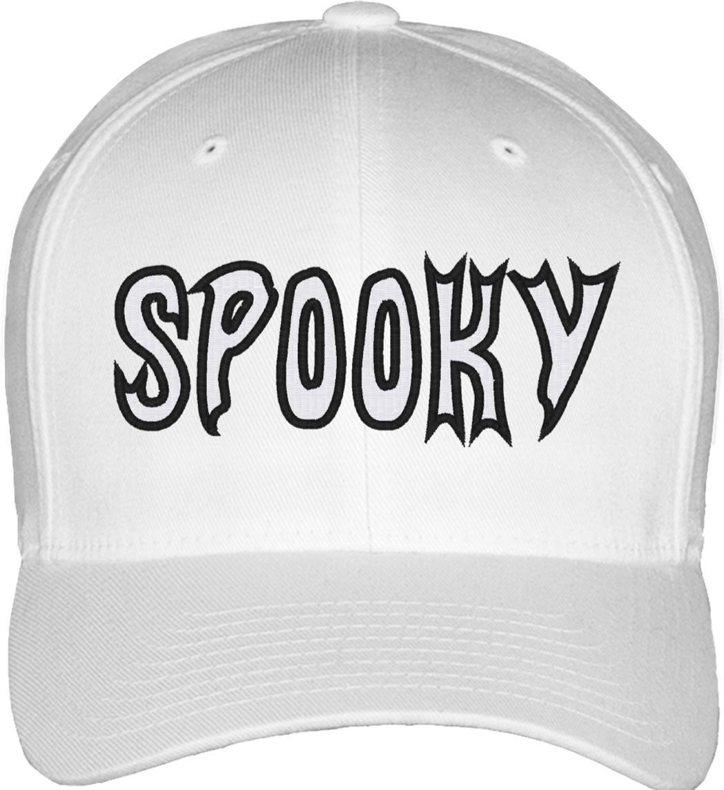 Spooky Fitted Baseball Cap