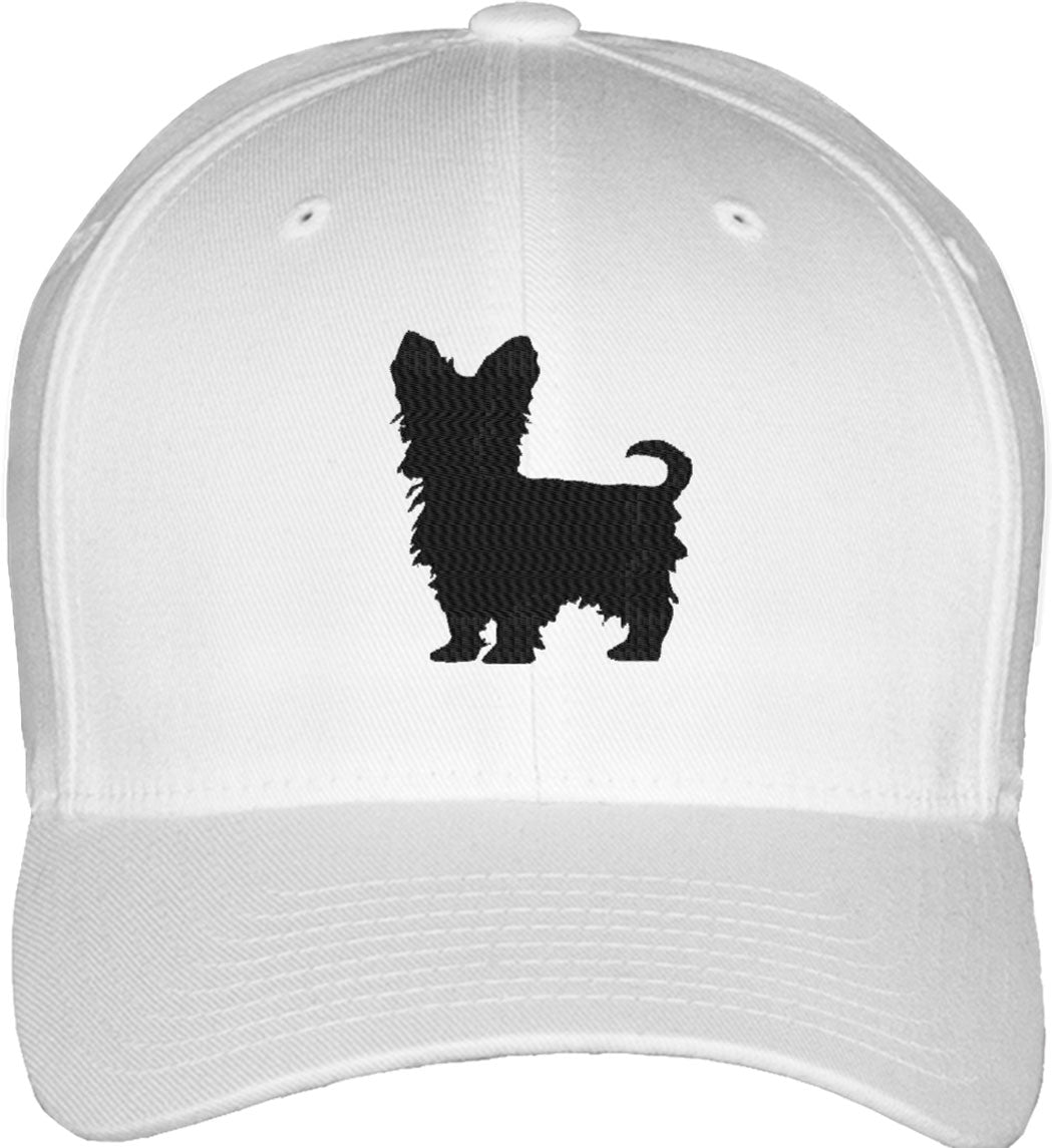 Yorkshire Terrier Dog Fitted Baseball Cap