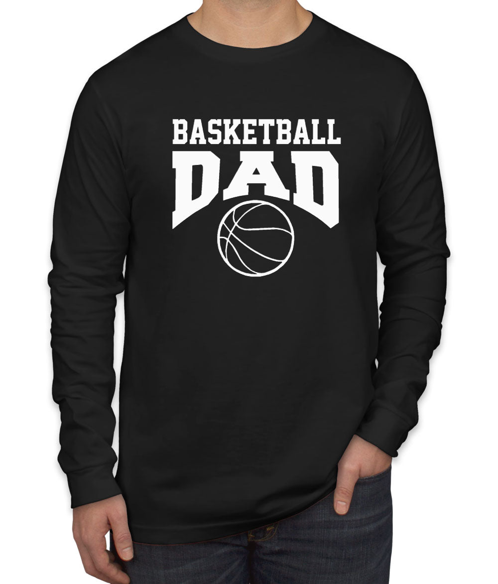 Basketball Dad Men's Long Sleeve Shirt