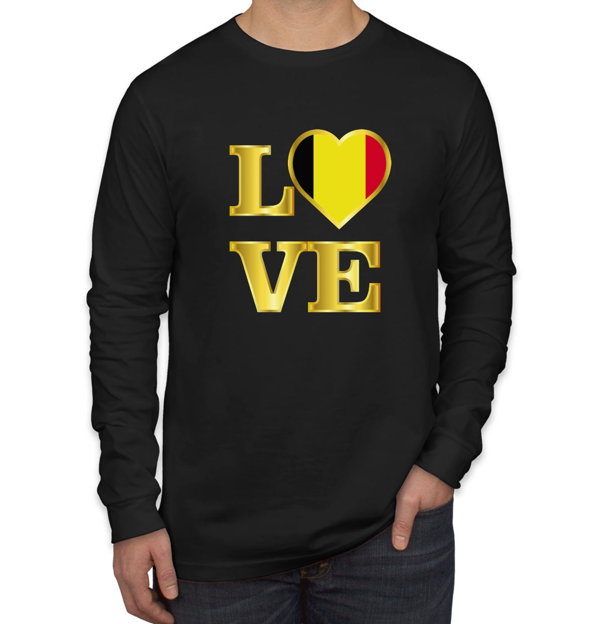 Belgium Love Long Sleeve Shirt