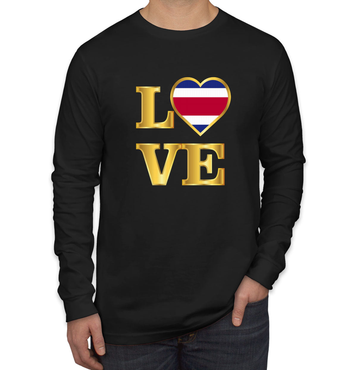 Costa Rica Love Long Sleeve Shirt