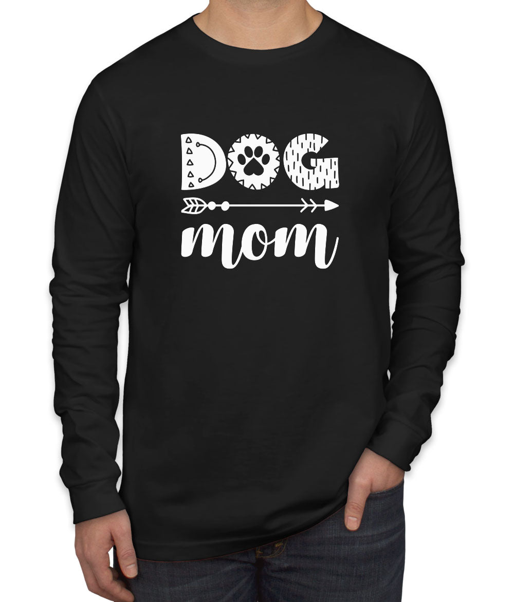 Dog Mom Men's Long Sleeve Shirt