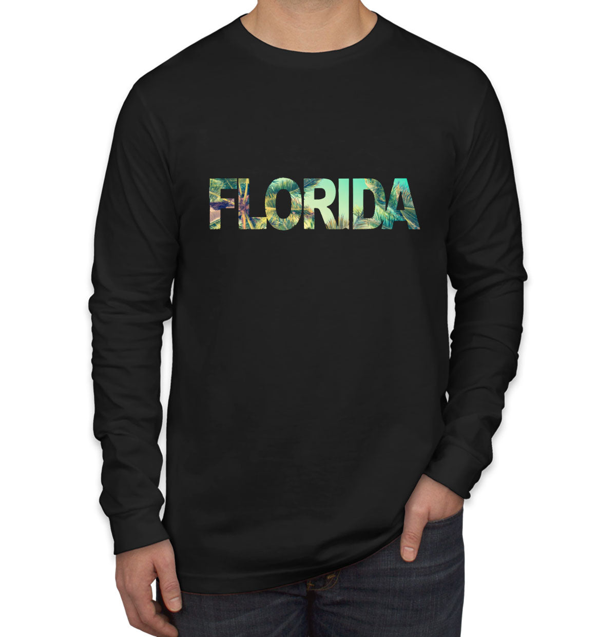 Florida Typography Long Sleeve Shirt