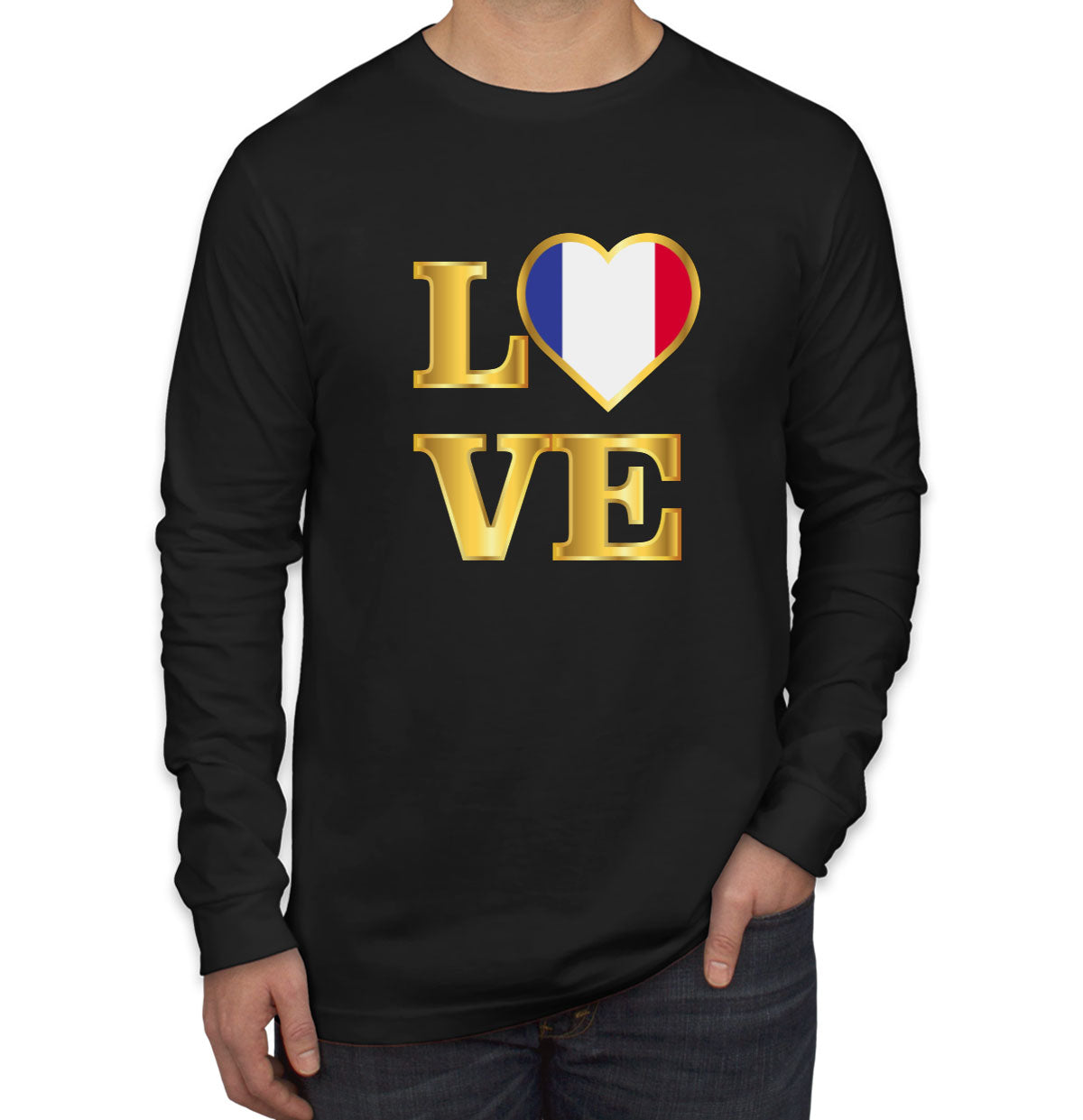 France Love Long Sleeve Shirt