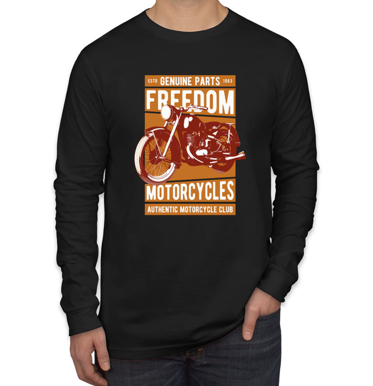 Freedom Motorcycles Long Sleeve Shirt