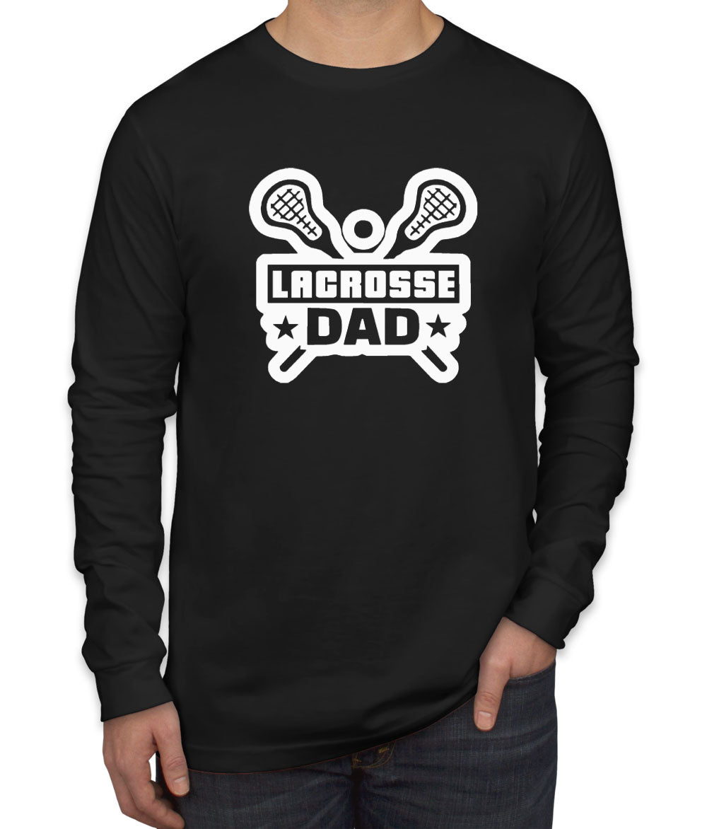 Lacrosse Dad Men's Long Sleeve Shirt