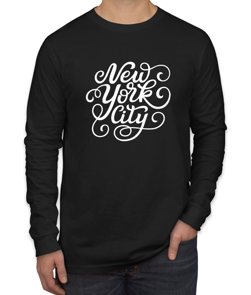 New York City Men's Long Sleeve Shirt