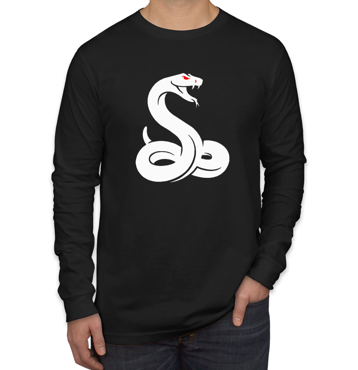 Snake Men's Long Sleeve Shirt