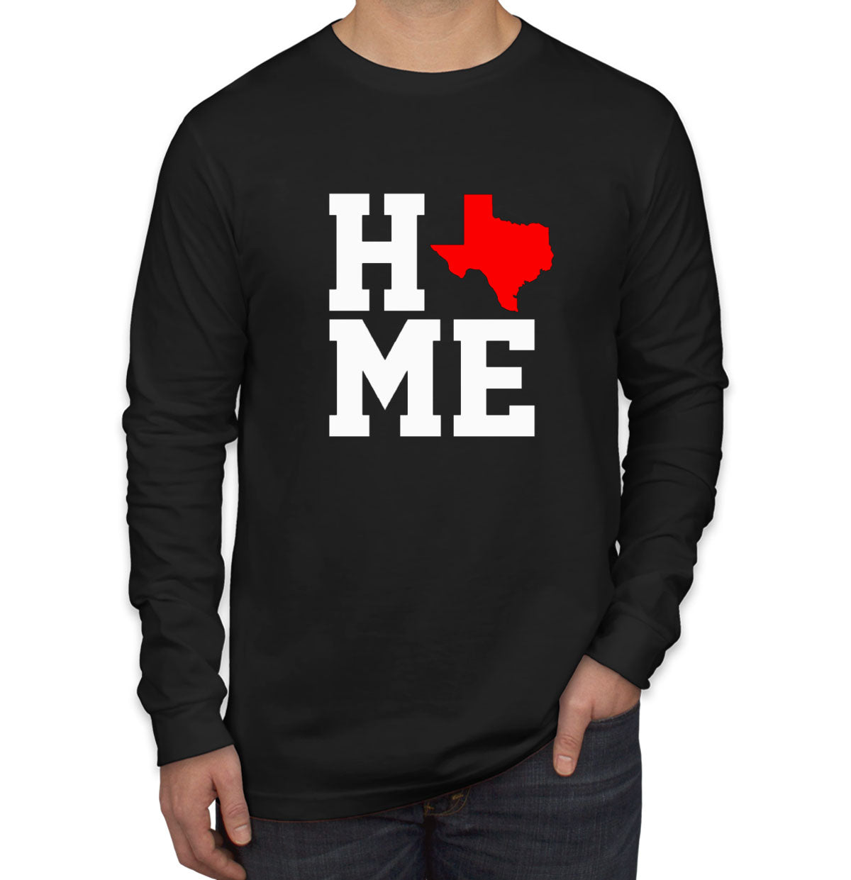 Texas Home Men's Long Sleeve Shirt