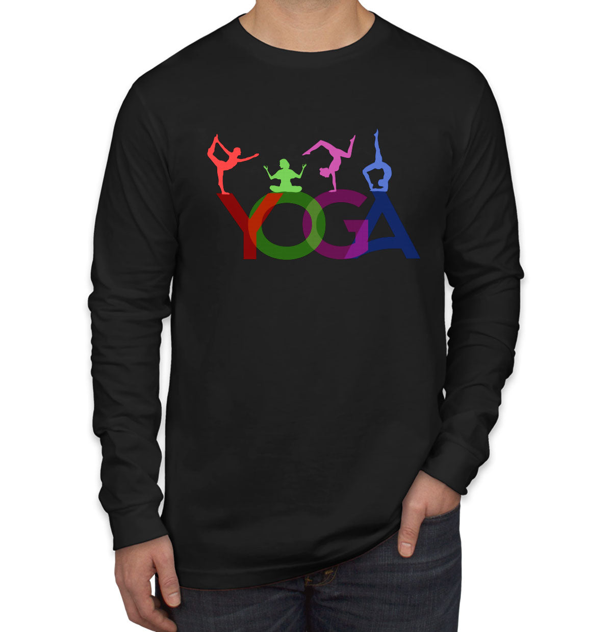 Yoga Men's Long Sleeve Shirt