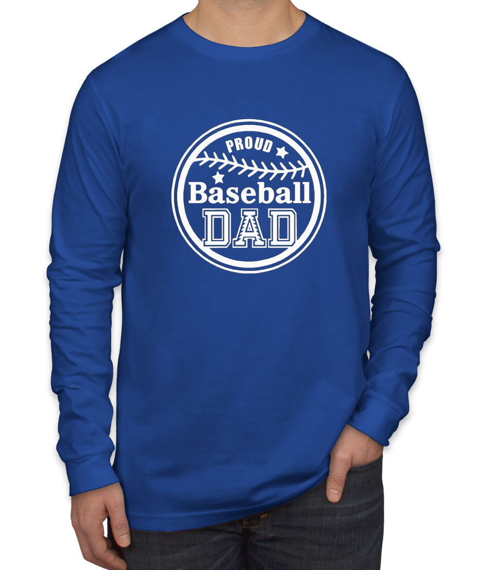 Baseball Dad Men's Long Sleeve Shirt