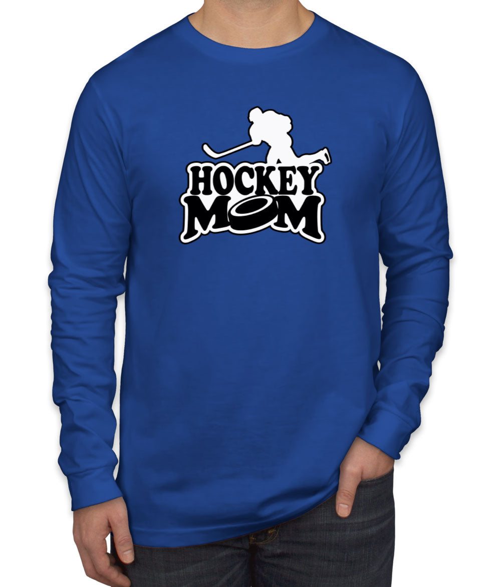 Hockey Mom Men's Long Sleeve Shirt