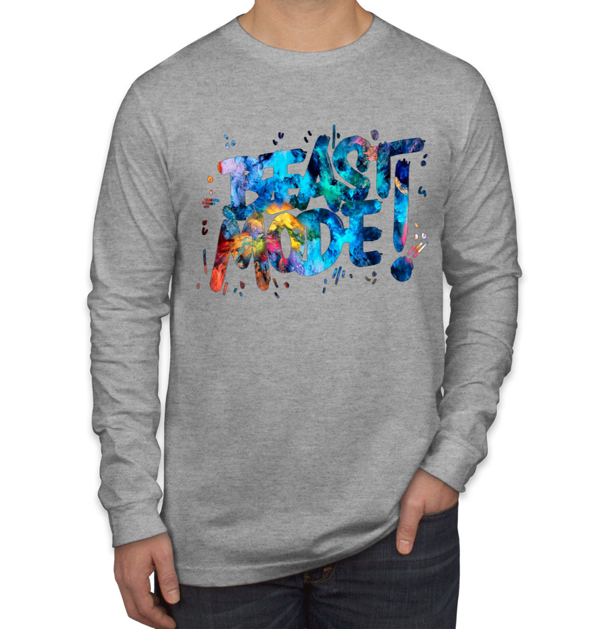 Beast Mode Men's Long Sleeve Shirt