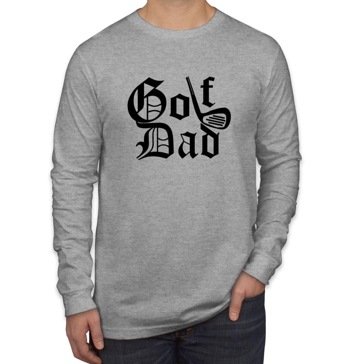 Golf Dad Men's Long Sleeve Shirt