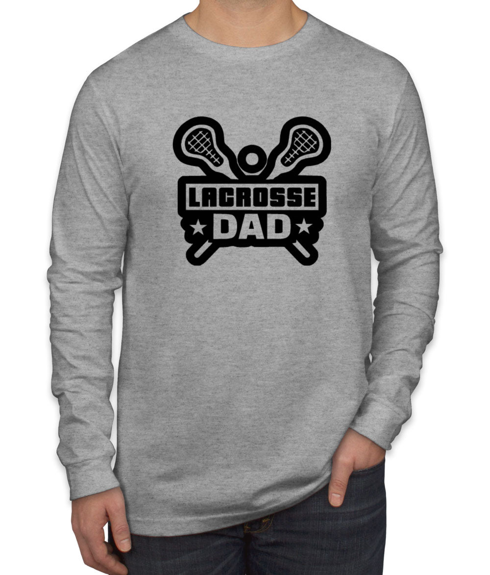 Lacrosse Dad Men's Long Sleeve Shirt